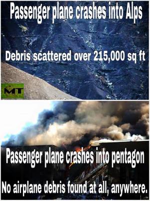Pentagon Debris
